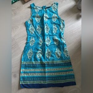 Y2K tropical mini dress